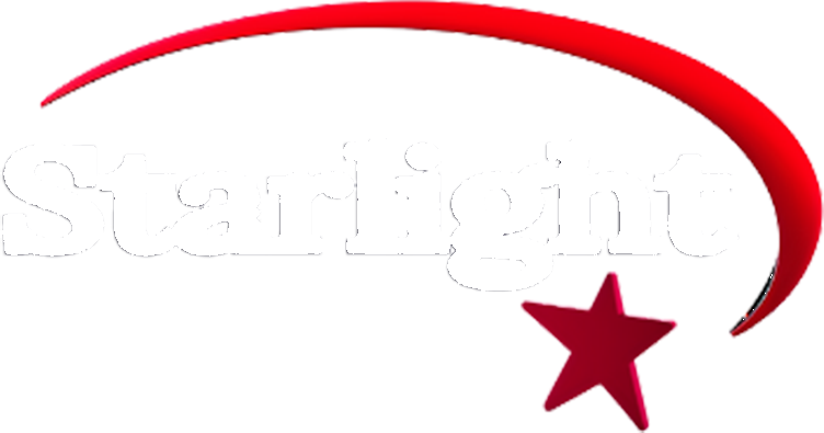 Starlight Logo white text